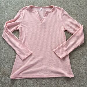 Waffle Knit Long Sleeve